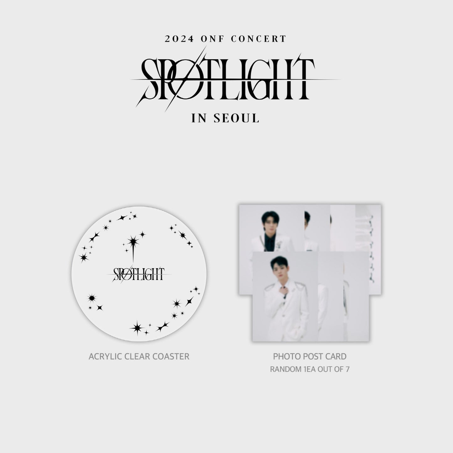 ONF [2024 Concert: SPOTLIGHT] Acrylic Coaster