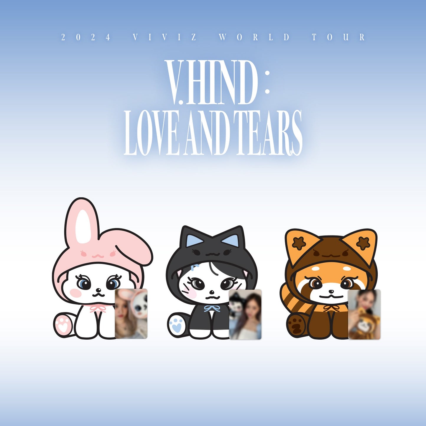 VIVIZ [2024 Concert V.HIND : LOVE AND TEARS] WIzoo Plush Doll