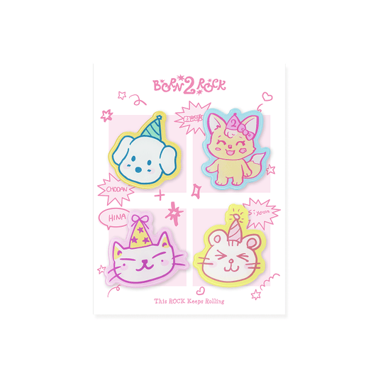 QWER [2nd Anniversary] Acrylic Magnet Set