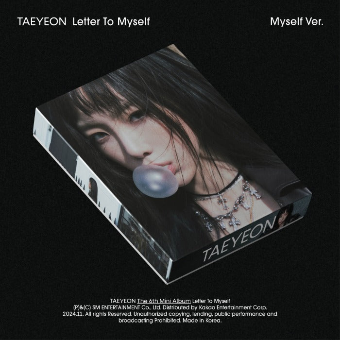 GIRLS' GENERATION TAEYEON 6th Mini Album : Letter To Myself (Myself ver)