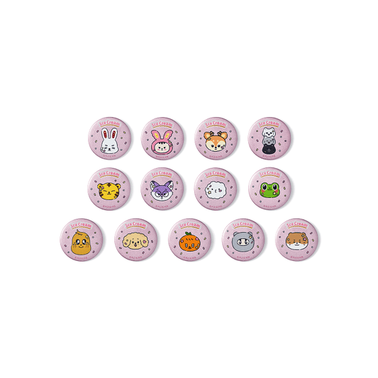 SEVENTEEN [Ice Cream with MINITEEN] Lucky Draw (Random Can Badge)