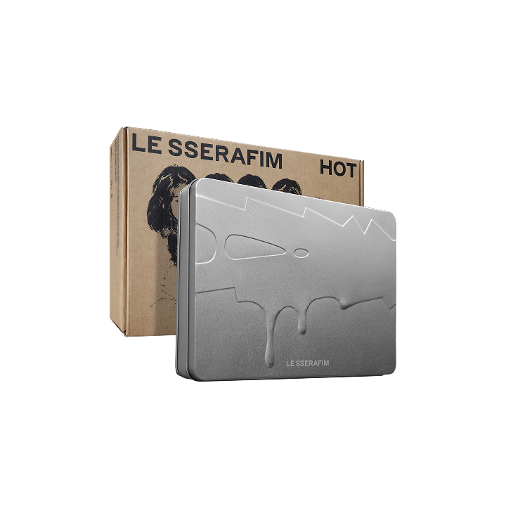 LE SSERAFIM 5th Mini Album : HOT (TIN CASE ver)