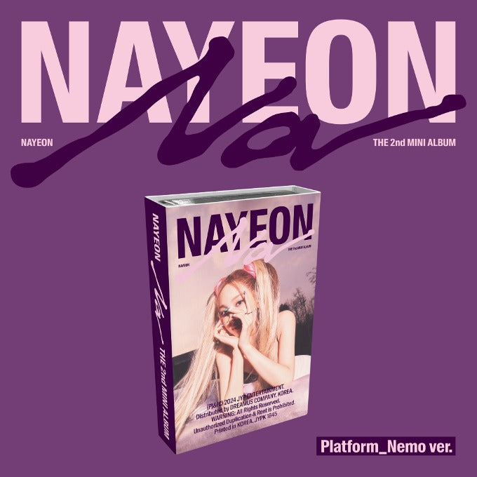 TWICE Nayeon 2nd Mini Album : NA (Platform Nemo ver)