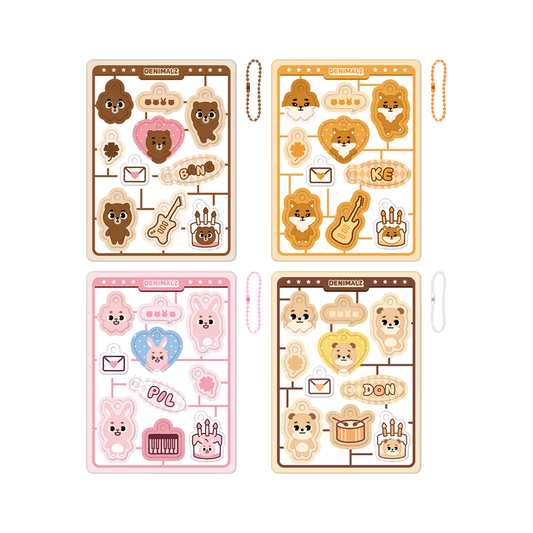 DAY6 [The DECADE] DENIMALZ Secret Soft Keyring Kit