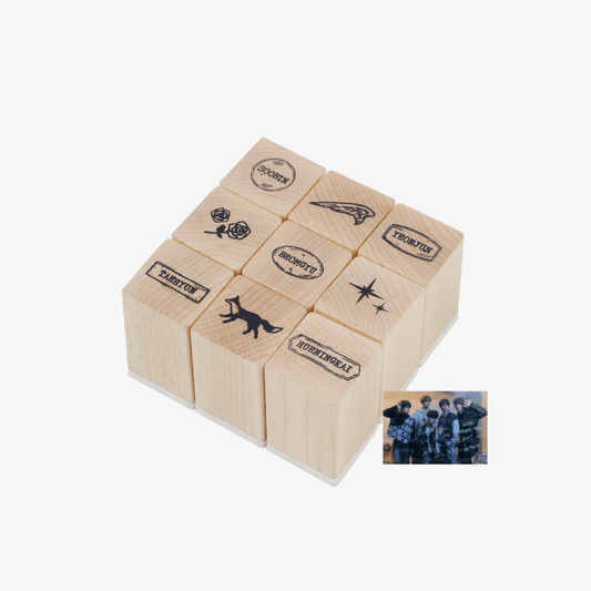 TXT [TOMORROW] Wooden Stamp Set