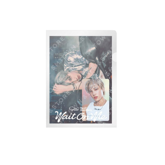 EXO KAI [Wait On Me] Postcard + Hologram Photo Set (B ver)