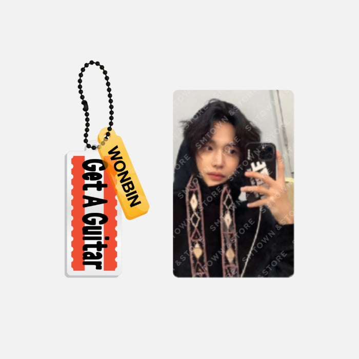 RIIZE [Get A Guitar] Acrylic Keyring + Photocard Set