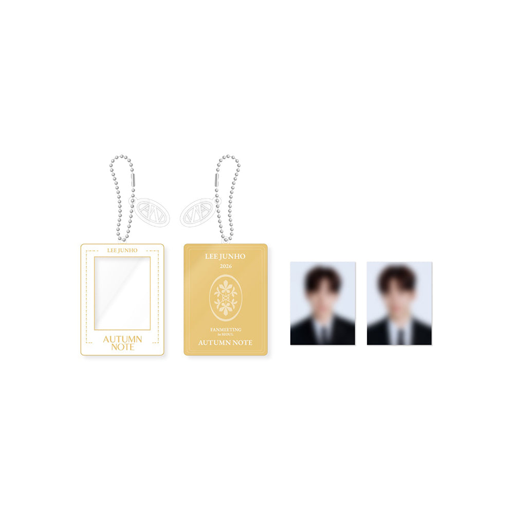 LEE JUNHO [AUTUMN NOTE] ID Photo Acrylic Keyring