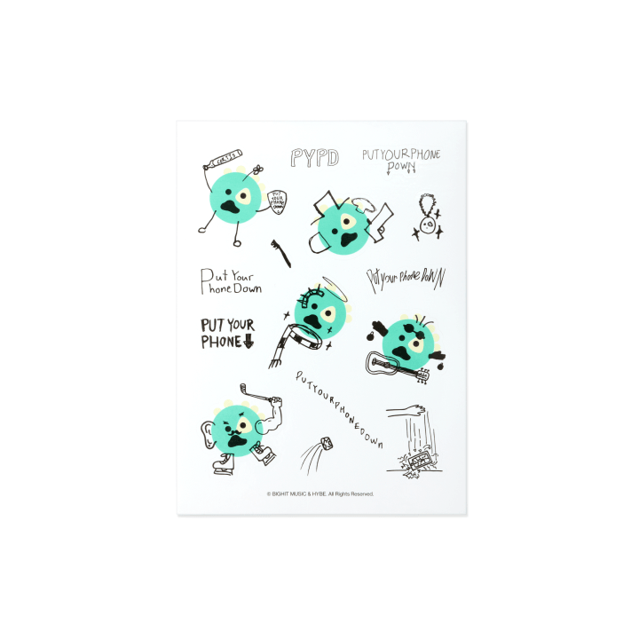 CORTIS [PUT YOUR PHONE DOWN] CORTIS Ball Sticker Set