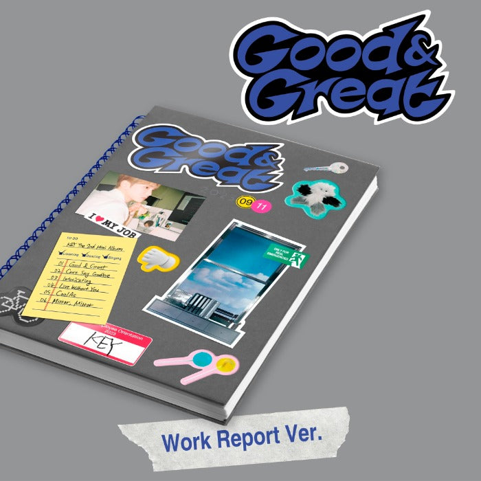 SHINee KEY 2nd Mini Album : Good & Great (Work Report ver)