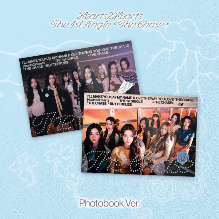 Hearts2Hearts 1st Single Album : The Chase (Photobook ver)