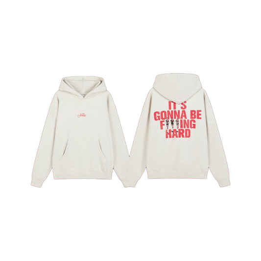 BLACKPINK JENNIE [A YEAR IN RUBY] Like Jennie Cream Hoodie