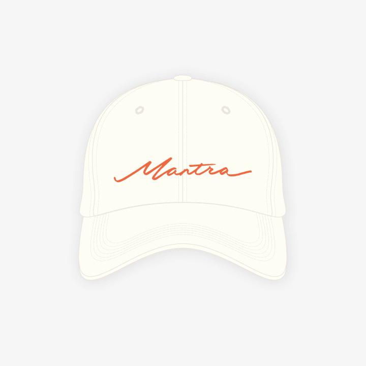 JENNIE [Mantra] Ball Cap (Ivory)