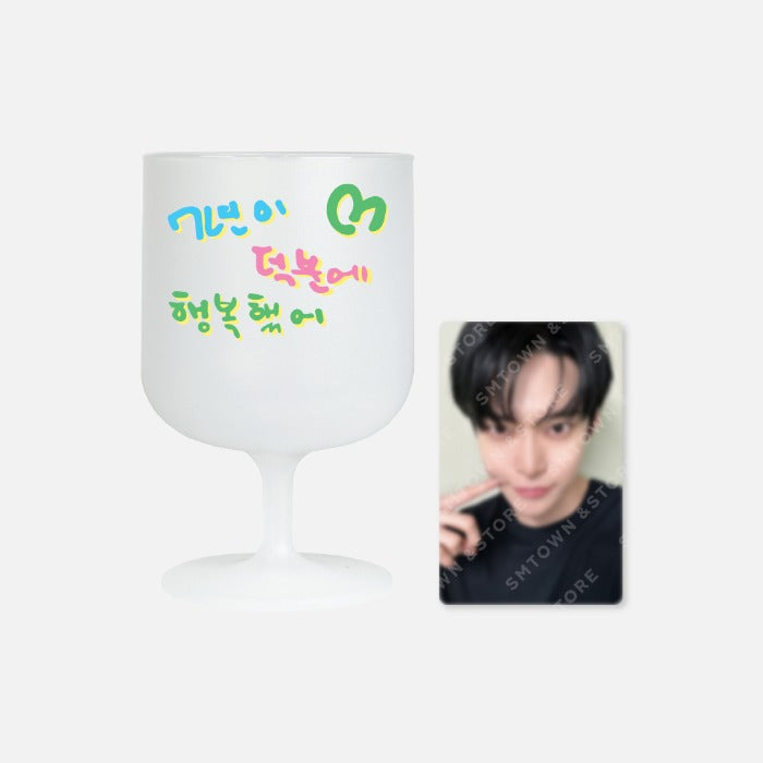 NCT 127 7th Anniversary DIY Plastic Wine Cup & Photocard Set