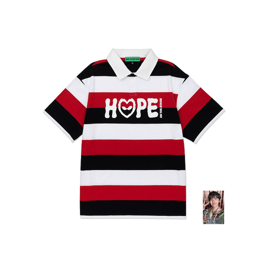 BTS J-Hope [HOPE ON THE STAGE Final] Stripe PK T-Shirt