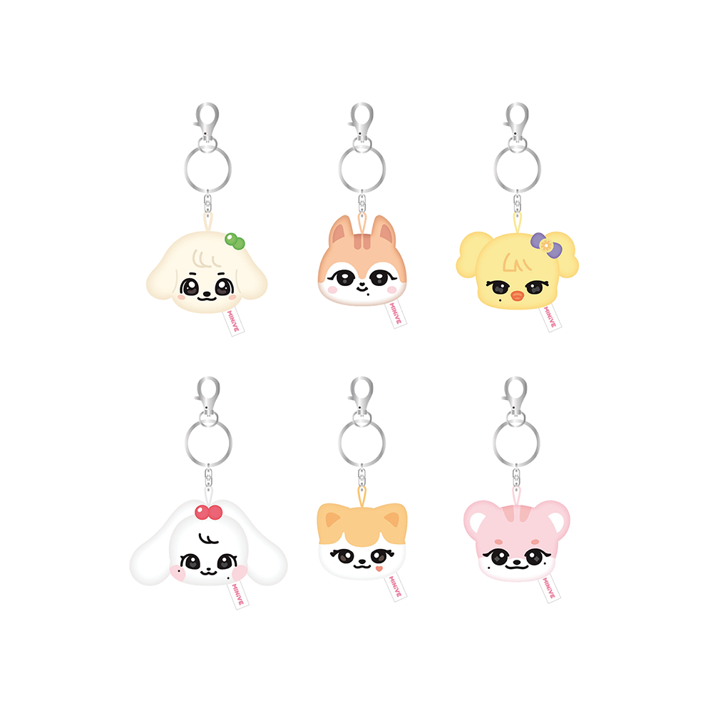 IVE [Welcome To MINIVE School] Face Keyring