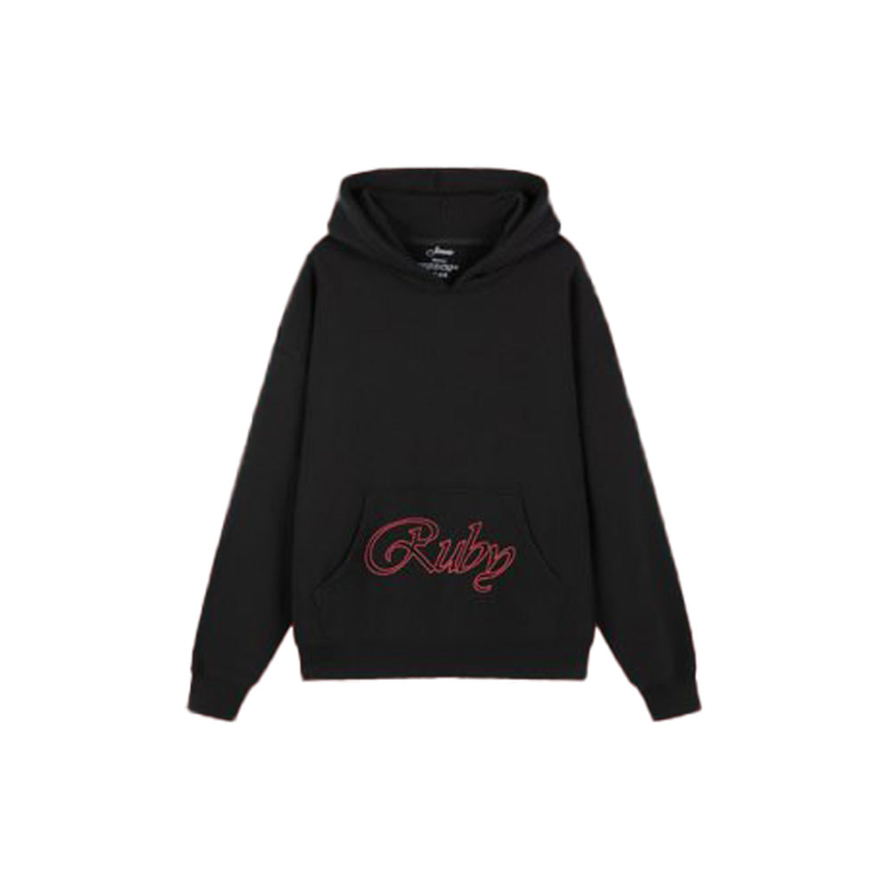 BLACKPINK JENNIE [A YEAR IN RUBY] Ruby Black Hoodie