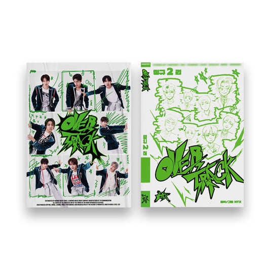 NTX 2nd Full Album: OVER TRACK (Photobook Ver.)