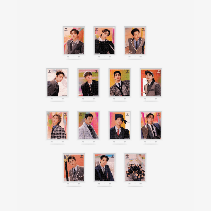 SEVENTEEN Mini 80pcs Stand Puzzle