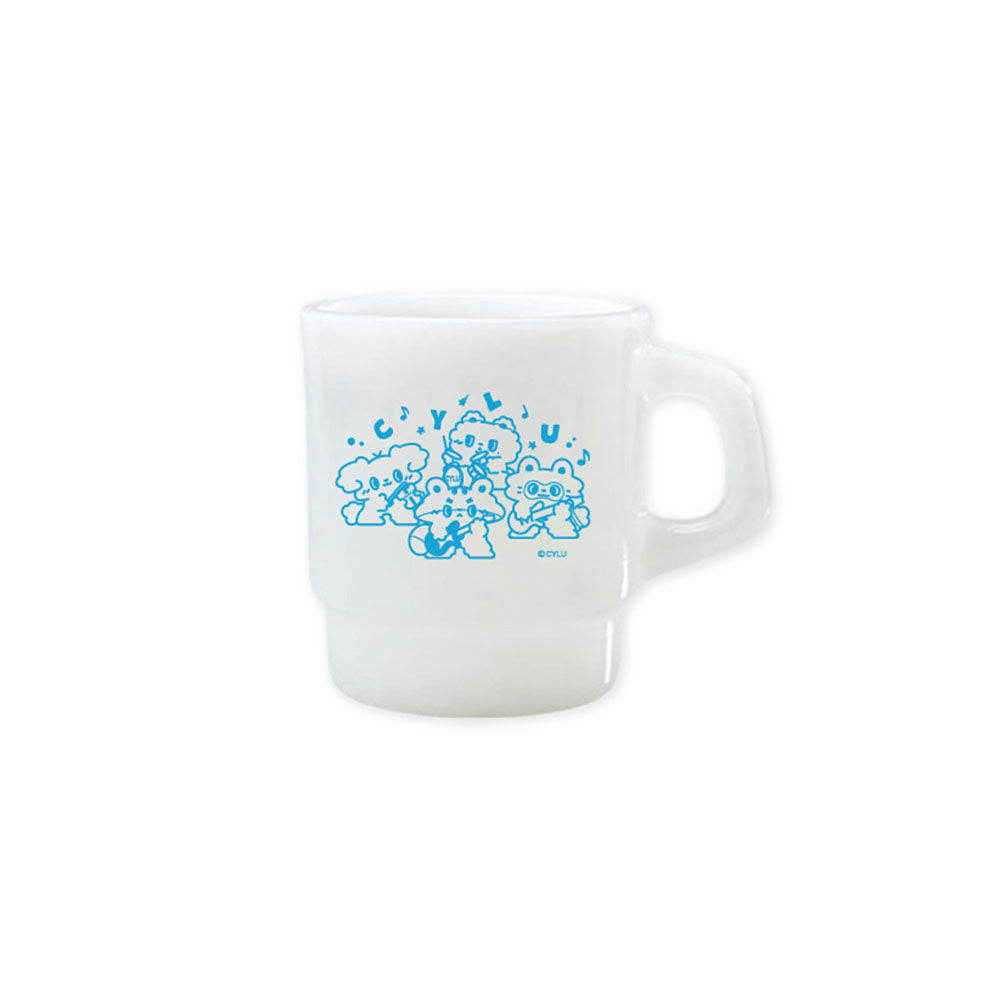 LUCY [CYLU FESTIVAL in LUCY ISLAND] Milk Glass