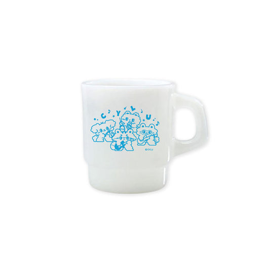 LUCY [CYLU FESTIVAL in LUCY ISLAND] Milk Glass