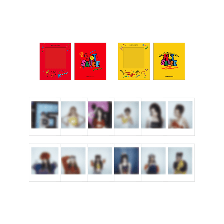 BABYMONSTER [HOT SAUCE] Instant Photo Package