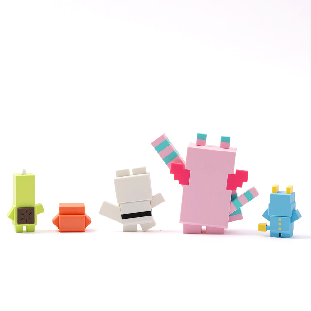 Korea [Seoul My Soul] Hechi & Soul Friends Pixel Toy Magnet