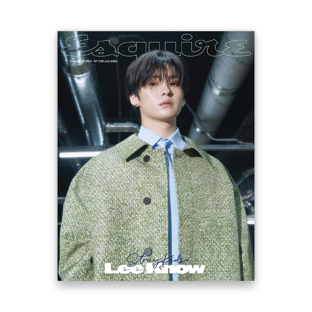 ESQUIRE Korea August 2025 : STRAY KIDS LEE KNOW Cover