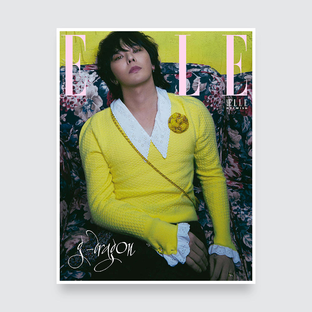 ELLE Korea Magazine July 2024 : GD Cover