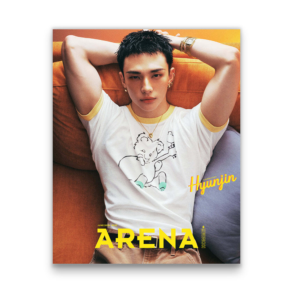 ARENA HOMME+ Korea June 2025 : STRAY KIDS Hyunjin Cover