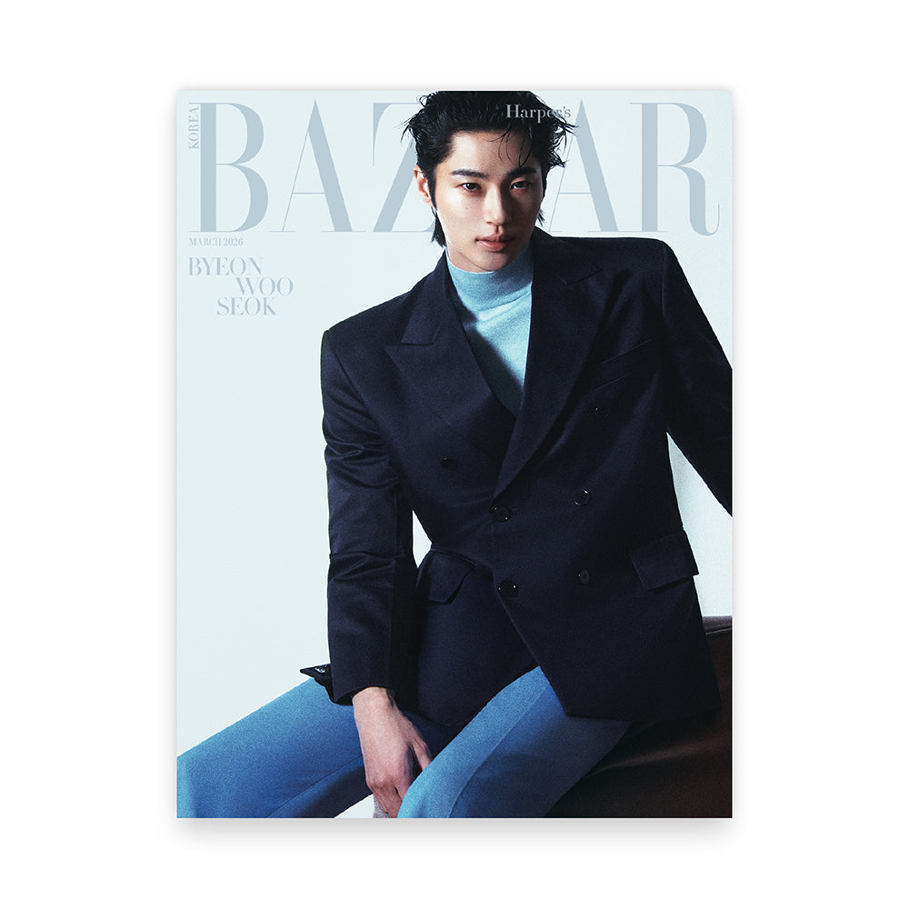 BAZAAR Korea March 2026 : BYEON WOO SEOK
