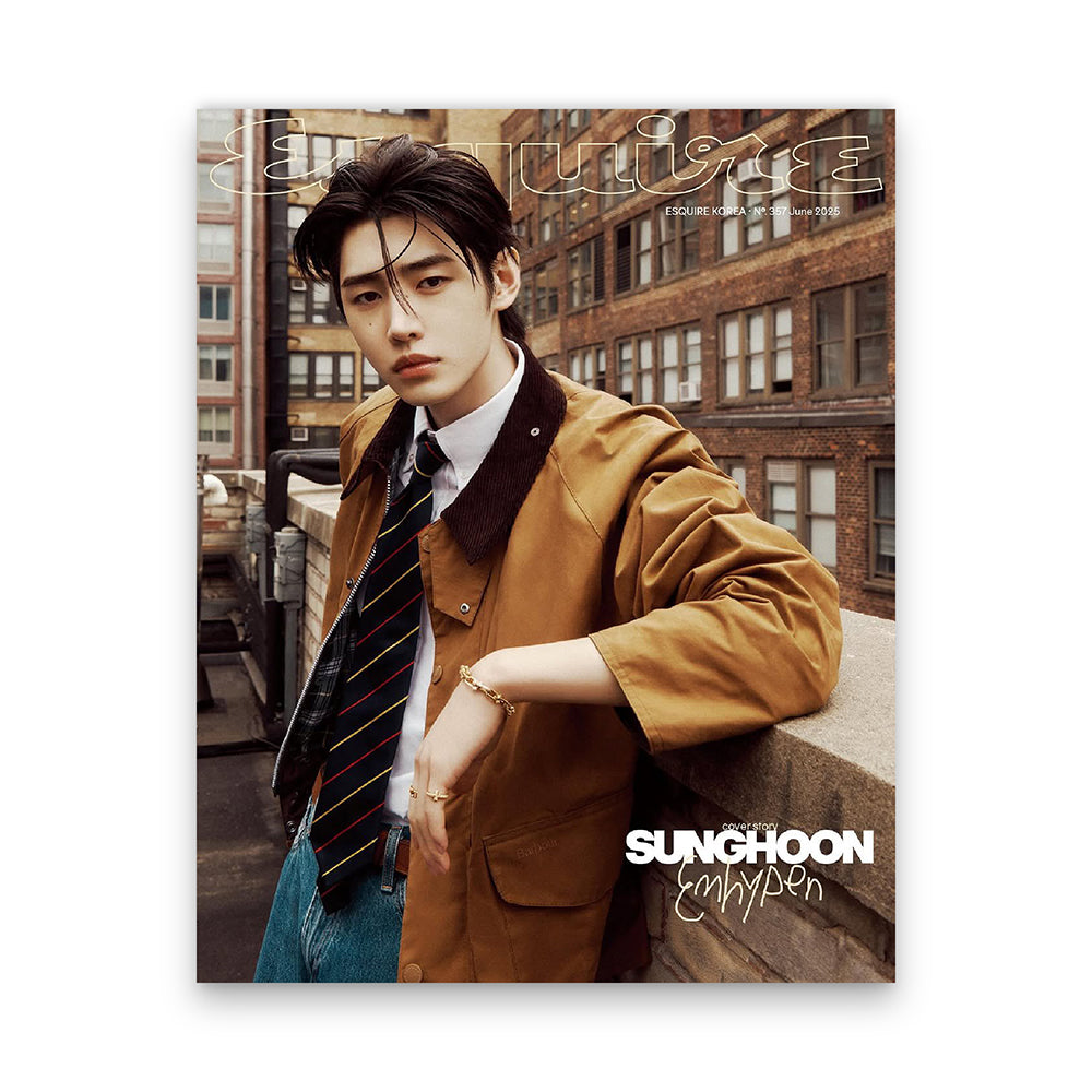 ESQUIRE Korea June 2025 : ENHYPEN JAKE&SUNGHOON Cover