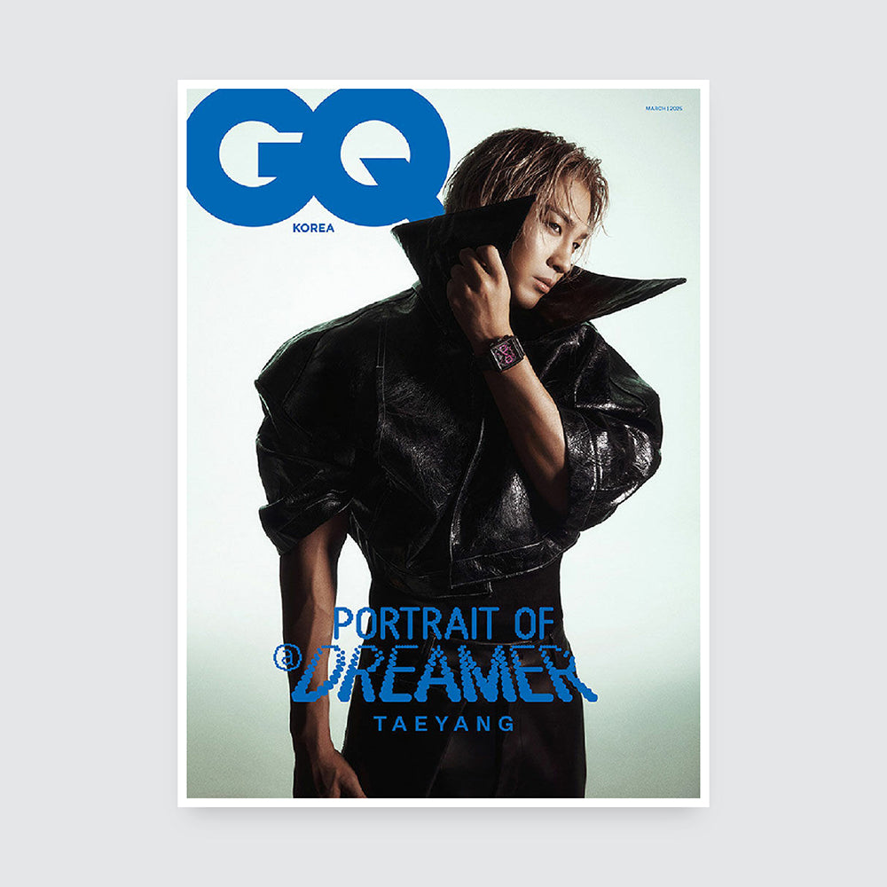 GQ Korea Magazine March 2025 : TAEYANG Cover