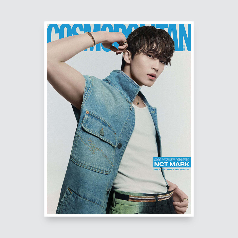 COSMOPOLITAN Korea Magazine June 2024 : NCT Mark Cover