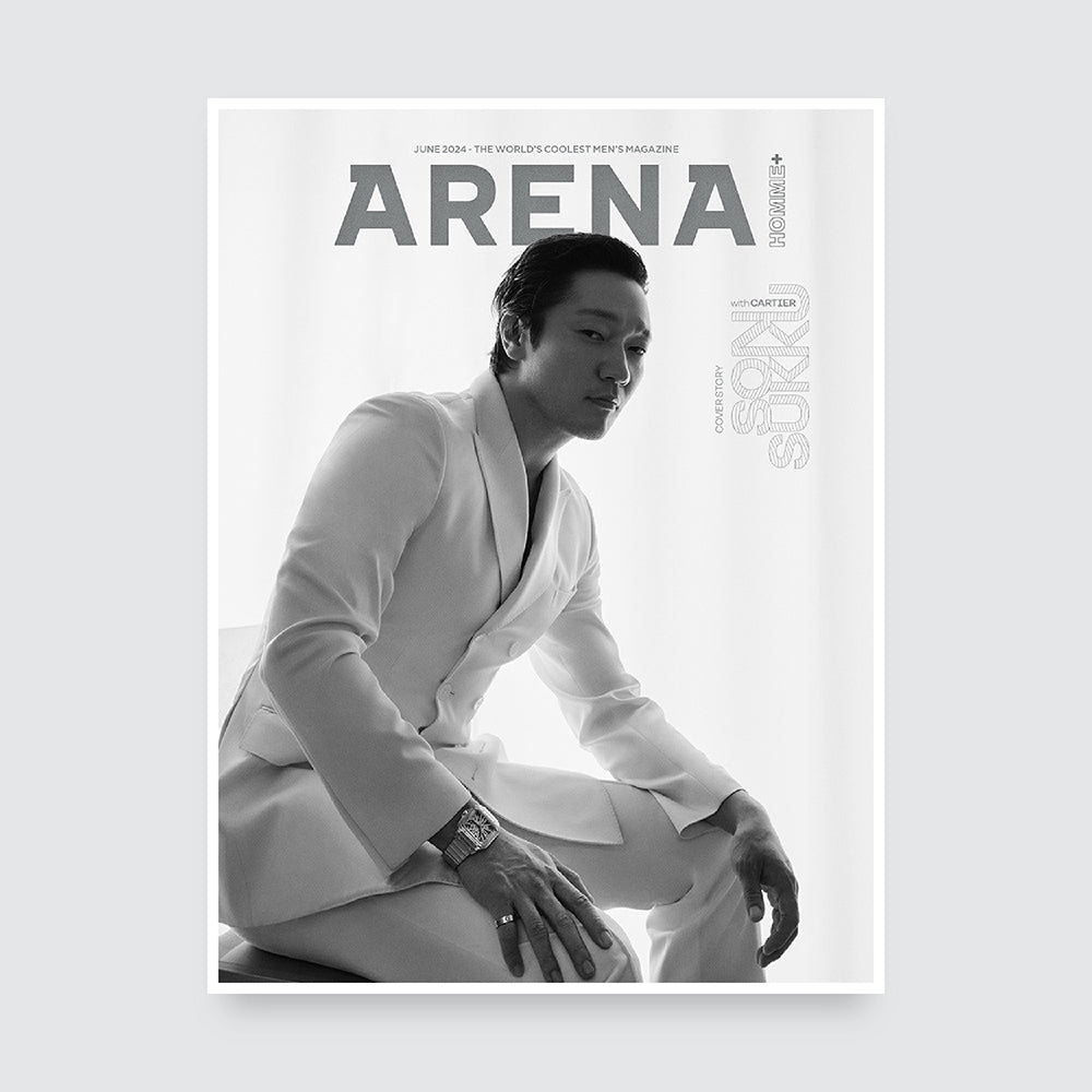 ARENA HOMME+ Korea Magazine June 2024 : SON SUKKU Cover