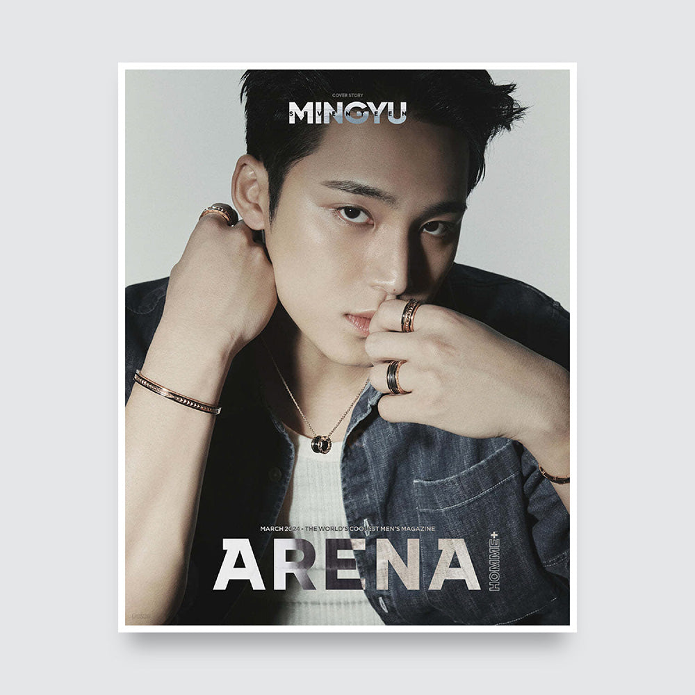 ARENA HOMME+ Korea Magazine March 2024 : SVT Mingyu Cover