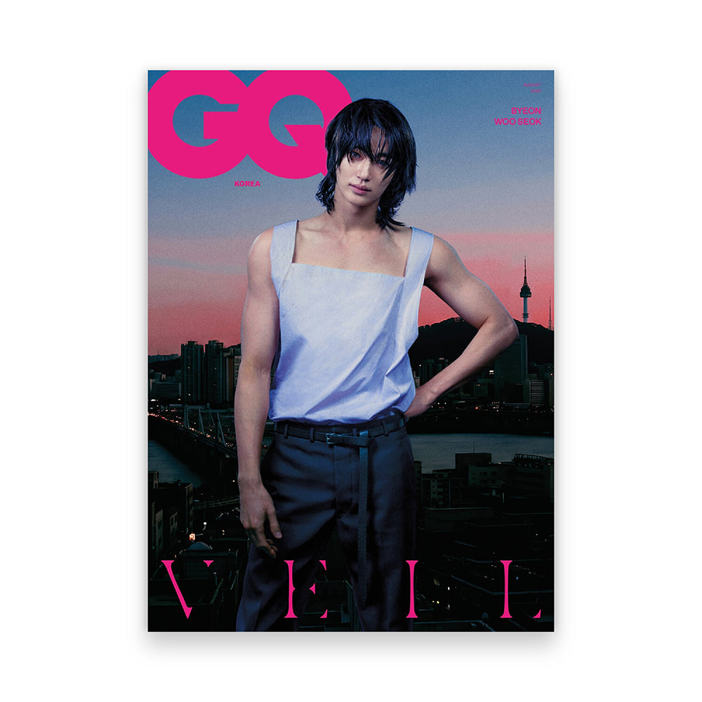 GQ Korea August 2026 : Byeon Woo Seok Cover