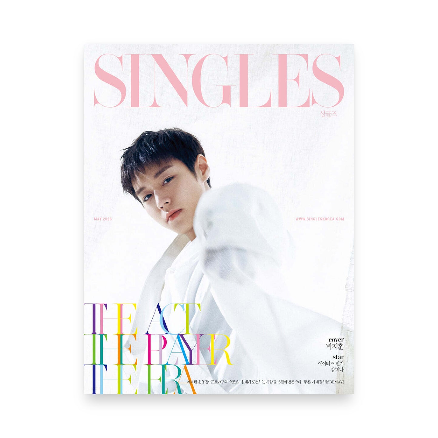 SINGLES Korea May 2026 : PARK JIHOON Cover