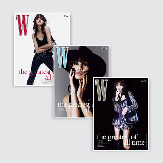 W Korea Magazine August 2023 : BLACKPINK LISA Cover