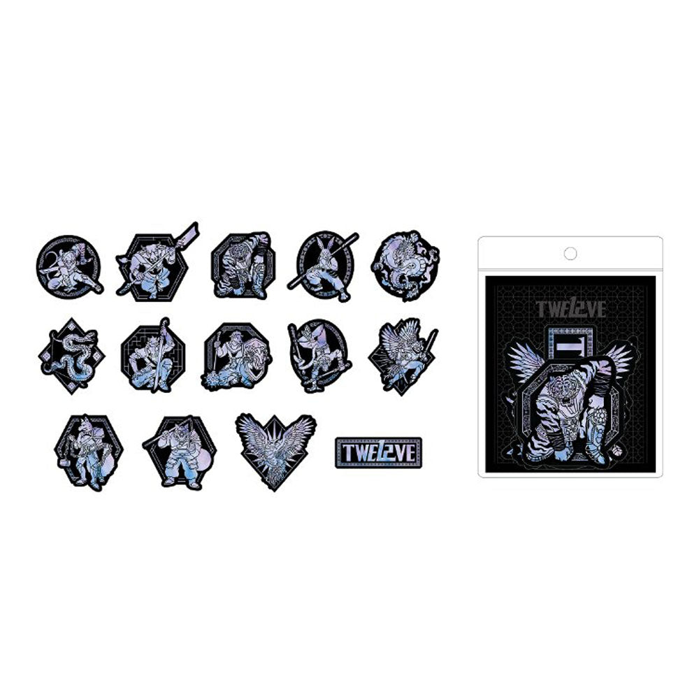 Twelve [K-Drama Pop Up] Zodiac Removable Sticker Set