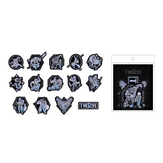 Twelve [K-Drama Pop Up] Zodiac Removable Sticker Set