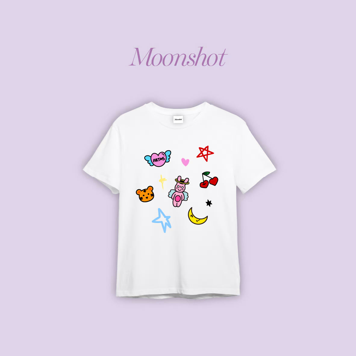 ARTMS [2024 World Tour : MOONSHOT] T-Shirt (White)