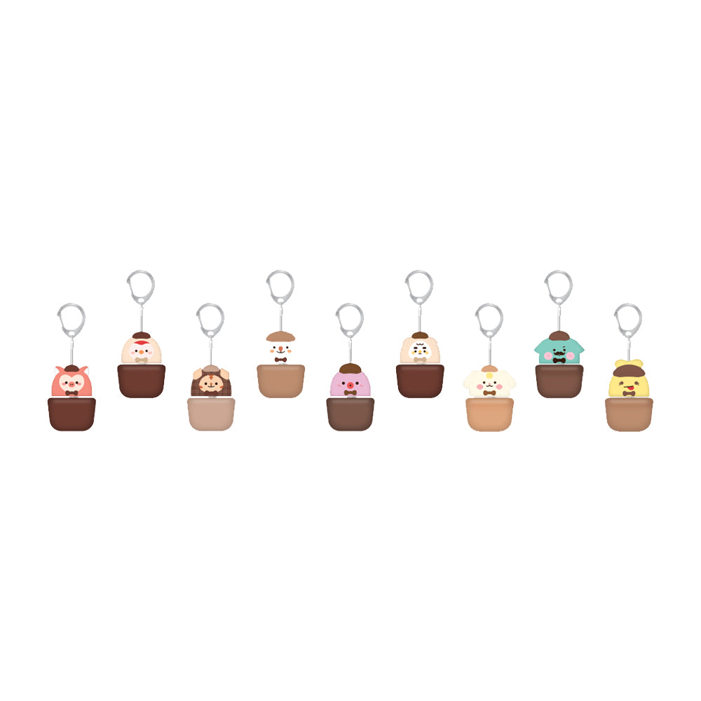 CRAVITY [DETECTIVE CCREW] CCREW Random Keycap Keyring