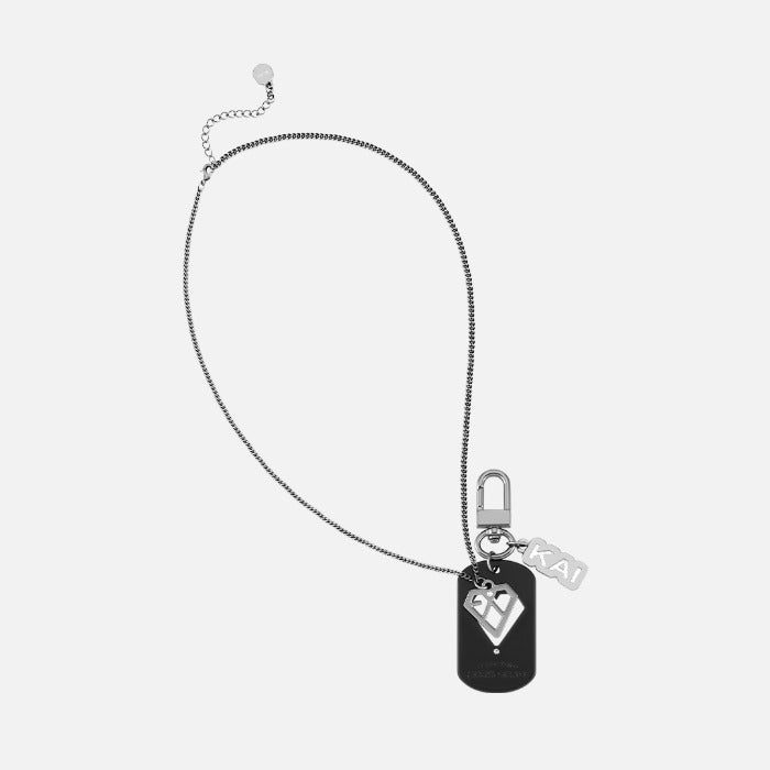 EXO KAI Welcome Back Necklace & Tag Keyring