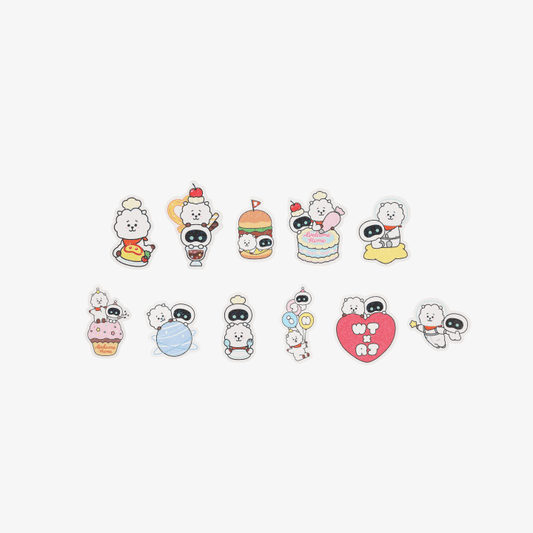 BTS JIN [Wootteo × RJ] Sticker Set