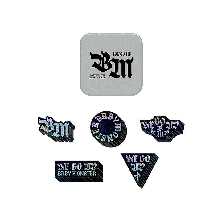 BABYMONSTER [WE GO UP] Tin Case & Sticker Set