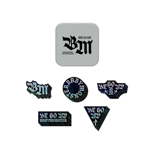 BABYMONSTER [WE GO UP] Tin Case & Sticker Set