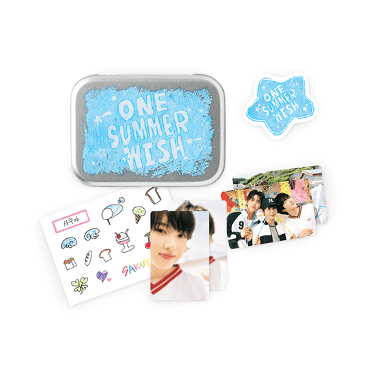 NCT WISH [ONE SUMMER WISH] Tin Case Set