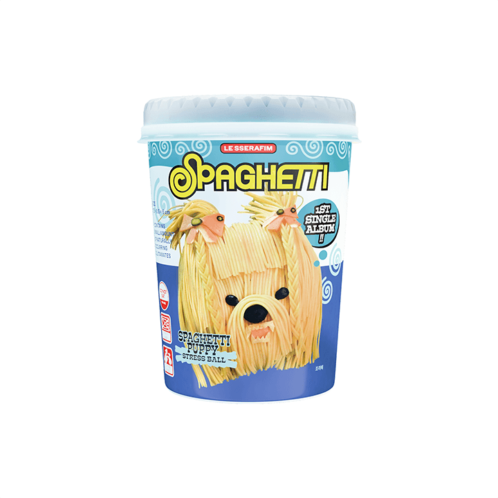 LE SSERAFIM 1st Single Album : SPAGHETTI (Stress Ball ver)
