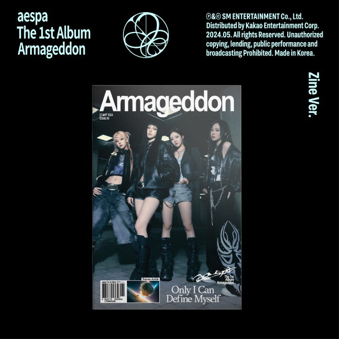 aespa 1st Full Album : Armageddon (Zine ver)